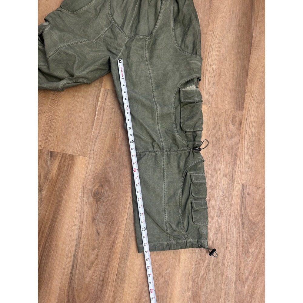 SAALT studio mud Cargo Pants M Streetwear utility moss Green Joseph Padayachee - Picture 8 of 8